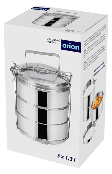 Obedár 3x1,3 l s viečkami