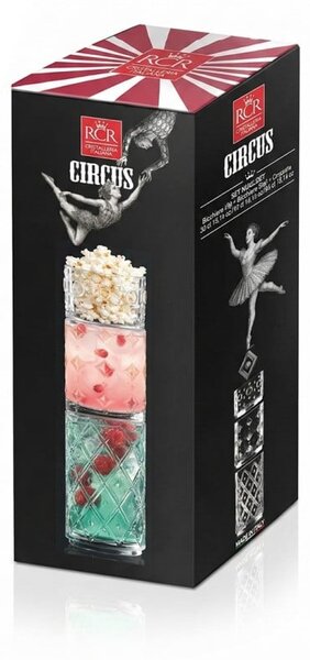 RCR CIRCUS POHÁR SADA 3KS
