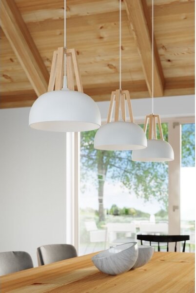 Sollux SL.0388 - Luster na lanku CASCO 1xE27/60W/230V pr. 30 cm