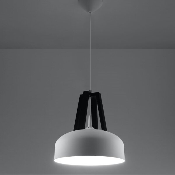 Sollux SL.0387 - Luster na lanku CASCO 1xE27/60W/230V pr. 30 cm