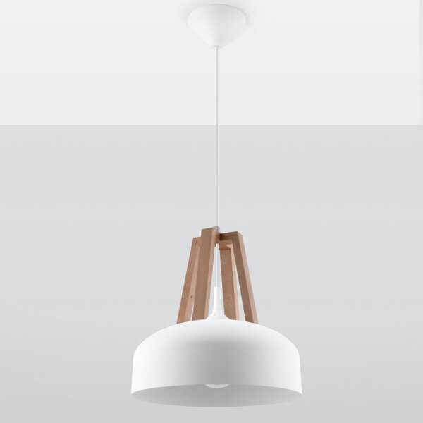 Sollux SL.0388 - Luster na lanku CASCO 1xE27/60W/230V pr. 30 cm