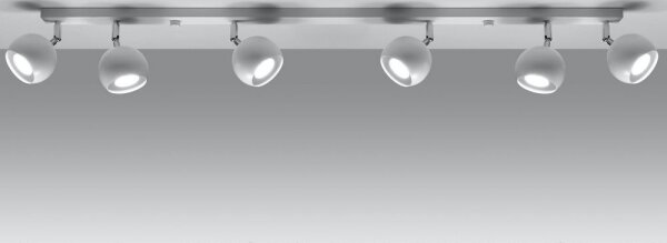 Sollux SL.0442 - Stropné bodové svietidlo OCULARE 6xGU10/10W/230V