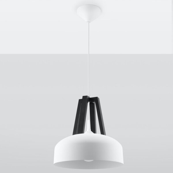 Sollux SL.0387 - Luster na lanku CASCO 1xE27/60W/230V pr. 30 cm