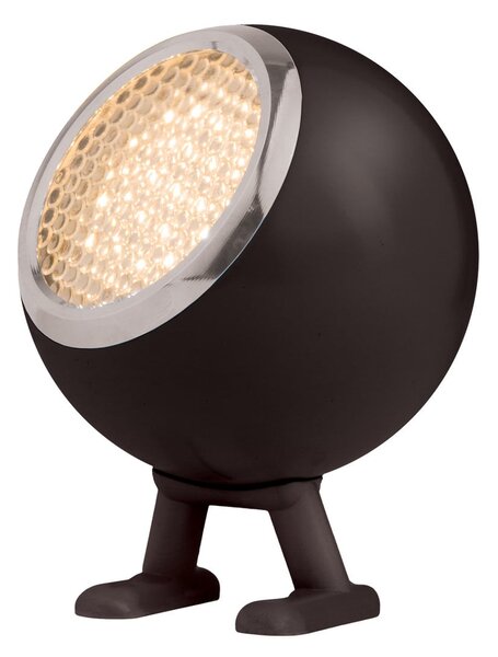 Stolové Lampa MR. WATTSON, Norbitt, stmievateľné, Čierna, Obývacia izba, Hliník, Moderný