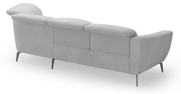 ROHOVÁ SEDAČKA, textil, sivá Sit & More - Sedačky, Online Only
