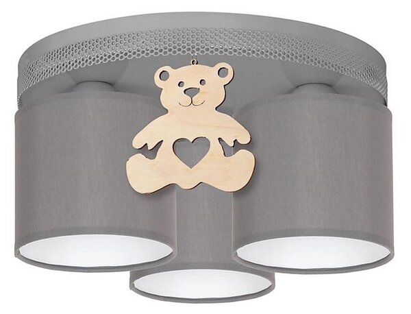 Detské stropné svietidlo BEAR 3xE27/60W/230V