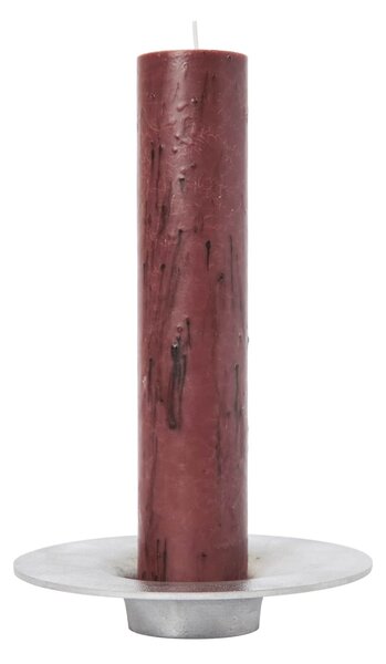 Kovový svietnik Soothe Aluminium Ø 16 cm