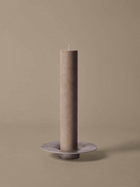 Kovový svietnik Soothe Aluminium Ø 16 cm