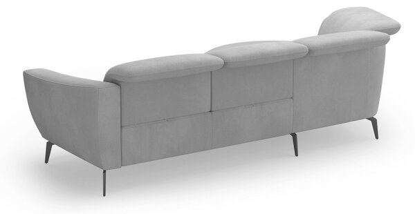 ROHOVÁ SEDAČKA, textil, sivá Sit & More - Sedačky, Online Only