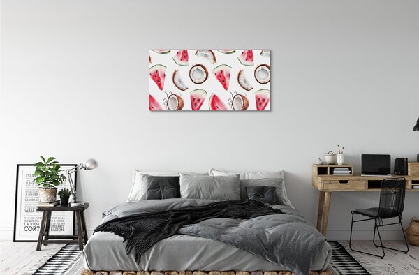 Obraz canvas kokos melón 100x50 cm