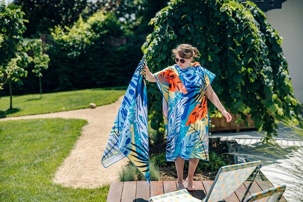 Rýchloschnúca plážová osuška SUMMER FRESH 100x180 cm farebná, 100% mikrovlákno
