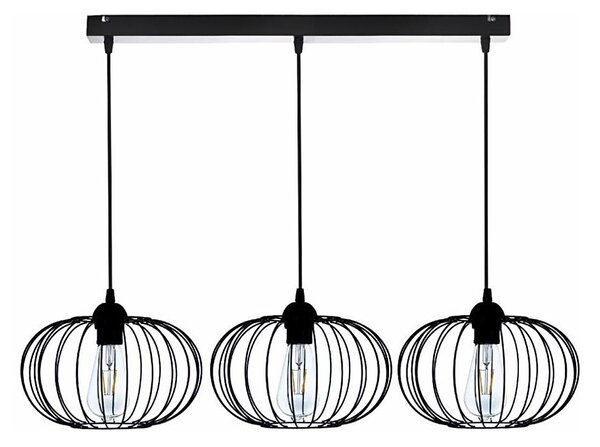 Luster na lanku BOCCA 3xE27/60W/230V