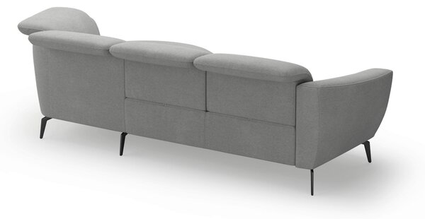 ROHOVÁ SEDAČKA, textil, sivá Sit & More - Sedačky, Online Only