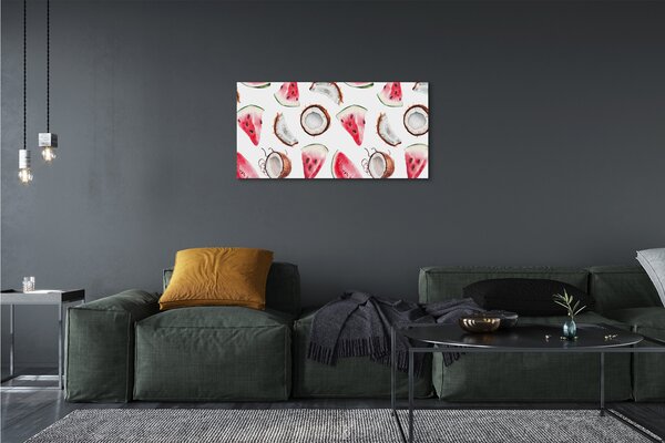 Obraz canvas kokos melón 100x50 cm