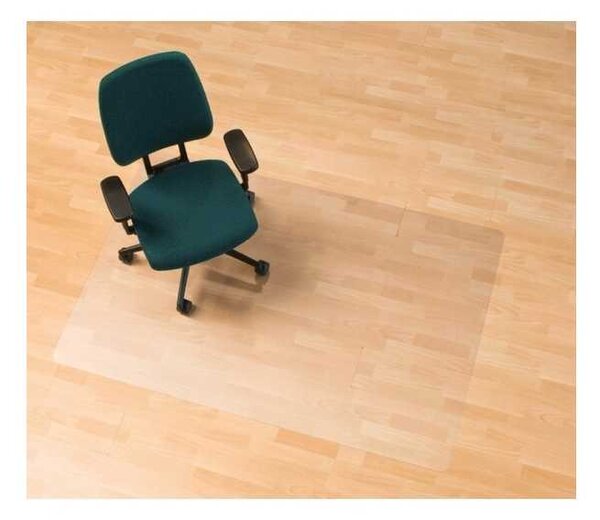 Podložka pod stoličku RS Office Dura Grip Meta 130 x 120 cm - na tvrdú podlahu, číra