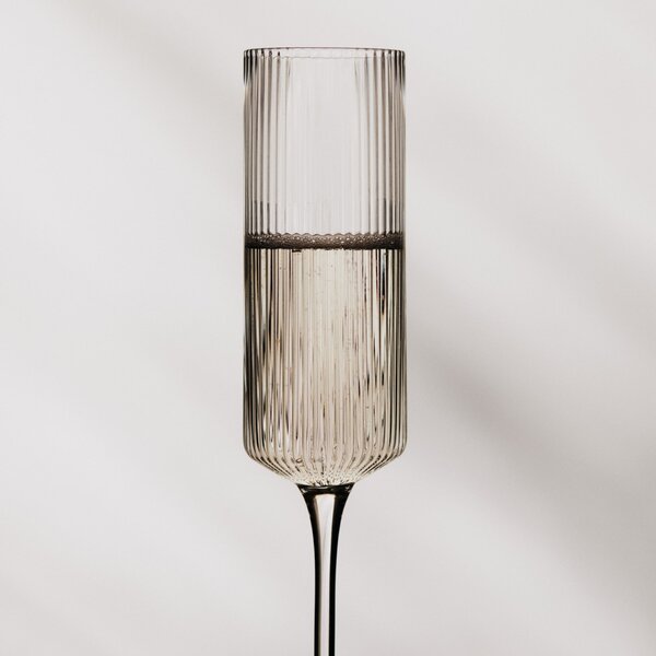 Poháre Ripple Champagne Clear – set 2 ks