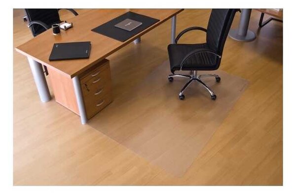 Podložka pod stoličku RS Office Dura Grip Meta 130 x 120 cm - na tvrdú podlahu, číra