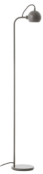 Stojacie Lampa FRANDSEN, Ball Single, Sivá, Obývacia izba, Kov, Dizajnový