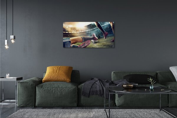 Obraz canvas Korky futbalový štadión 100x50 cm