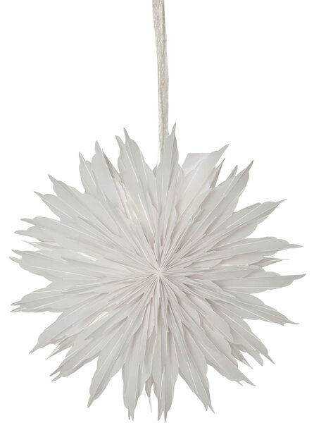 Závesná svietiaca hviezda Dis White 40 cm
