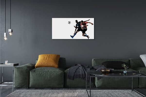 Obraz canvas muži futbal 100x50 cm
