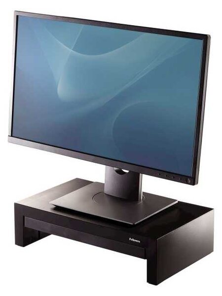 Stojan na monitor Fellowes Designer Suites, čierna