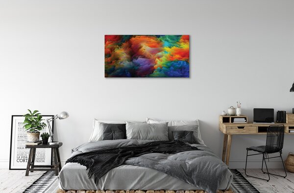 Obraz na plátne 3d farebné fraktály 100x50 cm