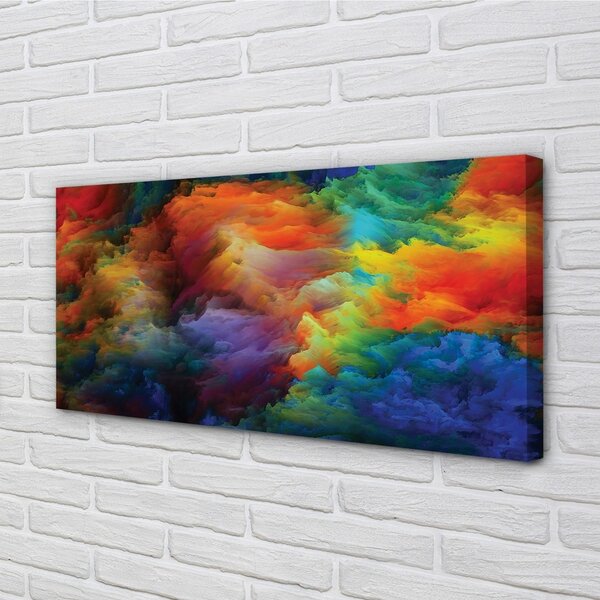 Obraz na plátne 3d farebné fraktály 100x50 cm