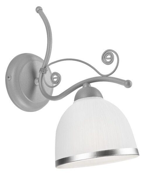 Nástenná lampa RETRO II 1xE27/60W/230V strieborná