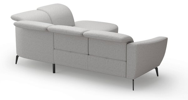 ROHOVÁ SEDAČKA, textil, svetlosivá Sit & More - Sedačky, Online Only