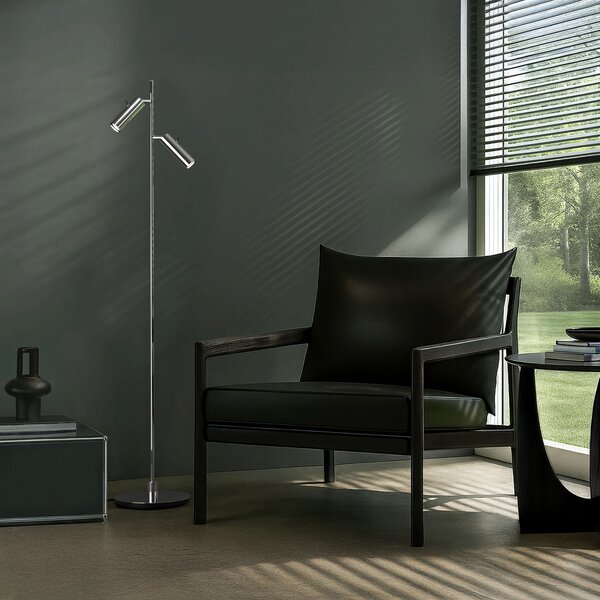 Stojacie Lampa Herstal, PIPELINE, Metalická, Obývacia izba, Kov, Moderný