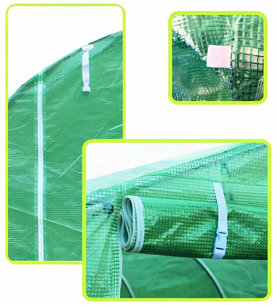 TRENDIE Fóliovník 3x4,5m zelený PREMIUM