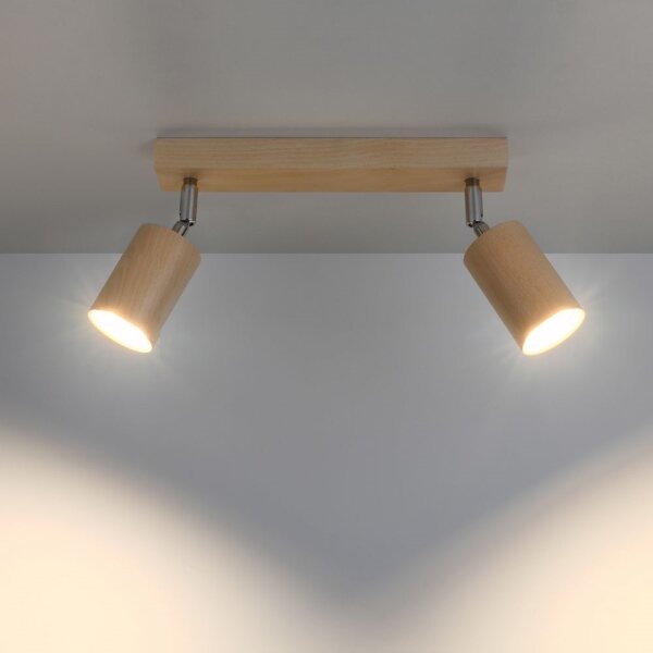 Sollux SL.0702 - Bodové svietidlo BERGE 2xGU10/40W/230V