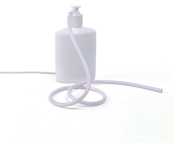 Stolové Lampa SELETTI, Daily Glow, Biela, Obývacia izba, Plast, Dizajnový