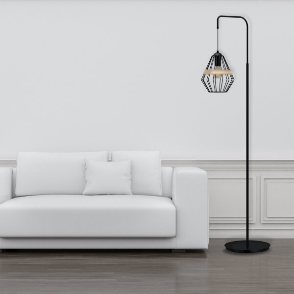 Stojacia lampa CLIF 1xE27/60W/230V
