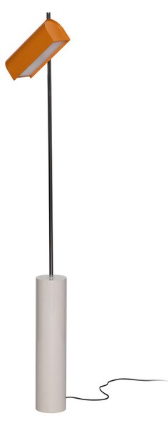 Stojacie Lampa Hübsch, Reflector, stmievateľné, Oranžová, Obývacia izba, Kov, Škandinávsky