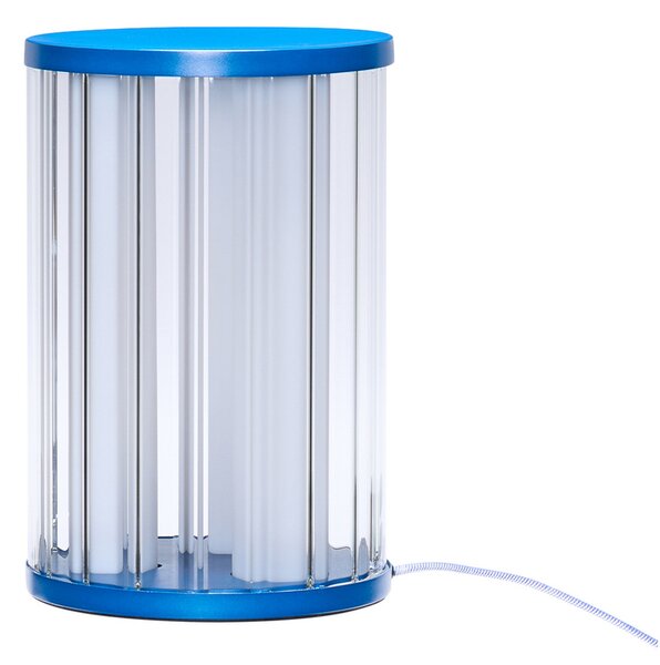 Stolové Lampa Hübsch, Aru, stmievateľné, Modrá, Obývacia izba, Moderný