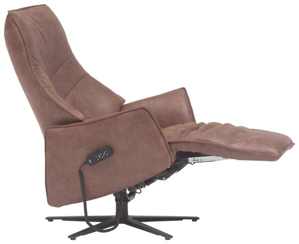 RELAXAČNÉ KRESLO, textil, hnedá Himolla - Kreslá