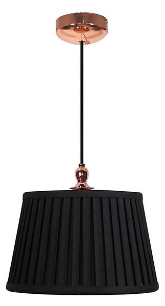 Luster na lanku AMORE 1xE27/60W/230V čierna