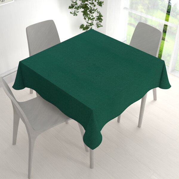 Biante Teflónový štvorcový obrus TF-110 Zelený 140x140 cm
