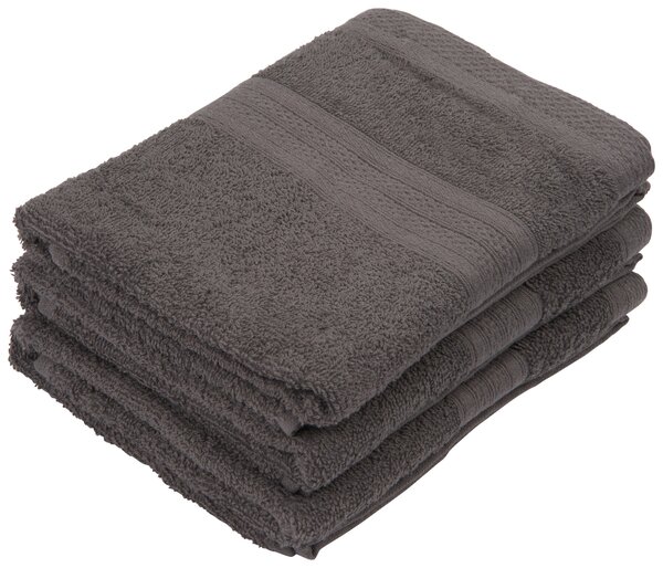 SADA UTERÁKOV NA RUKY, 50/90 cm, antracitová Esposa - Kúpeľňový textil