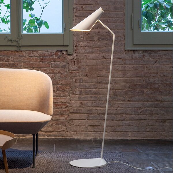 Stojacie Lampa Vibia, I.Cono, Biela, Obývacia izba, Plast, Škandinávsky