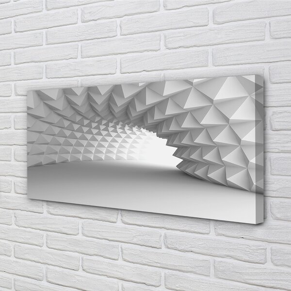 Obraz na plátne Kužele 3d tunel 100x50 cm
