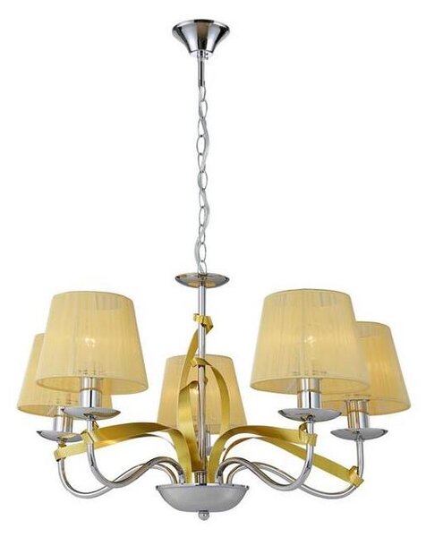 Luster na reťazi DIVA 5xE14/40W/230V
