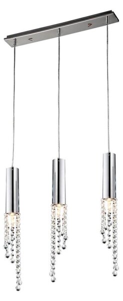 LED Luster na lanku DUERO 3xLED/3W/230V