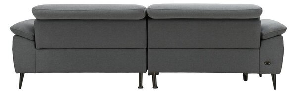 ROHOVÁ SEDAČKA, textil, svetlosivá MID.YOU - Sedačky, Online Only
