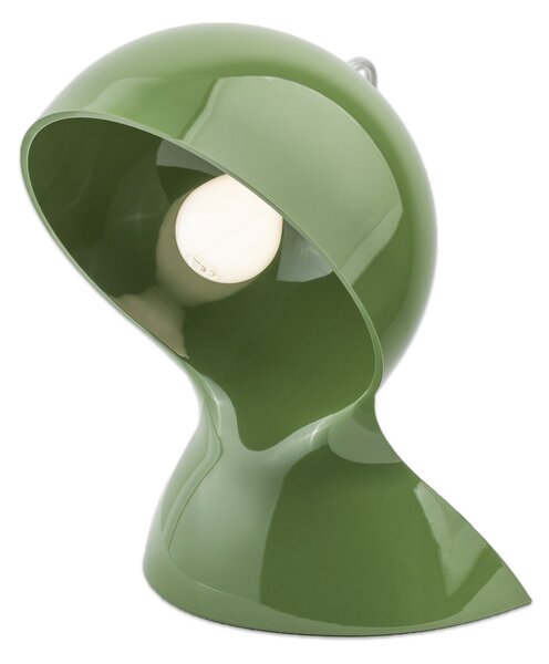 Stolové Lampa Artemide, Dalú, Zelená, Obývacia izba, Plast, Dizajnový