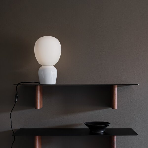 Stolové Lampa Belid, Buddy, Biela, Obývacia izba, Sklo, Dizajnový
