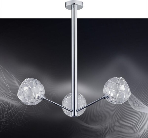 Argon 1358 - LED Luster na tyči BELLUNO 3xLED/5W/230V