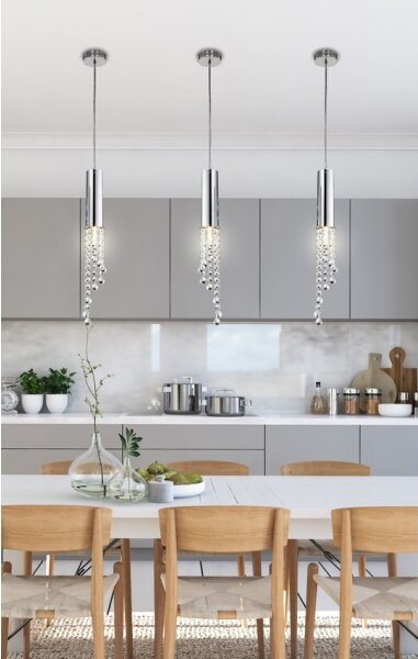 LED Luster na lanku DUERO LED/3W/230V